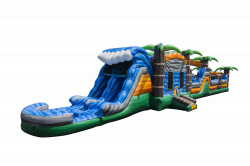 63ft Wave Runner Obstacle Course (Dry)