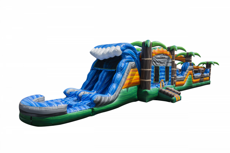 63ft Wave Runner Obstacle Course (Dry)